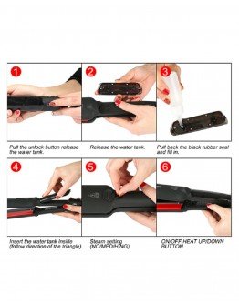 Plaukų tiesintuvas su infraraudonaisiais spinduliais Professional, 235℃