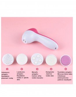 Elektrinis Veido valymo šepetėlis/masažuoklis Care